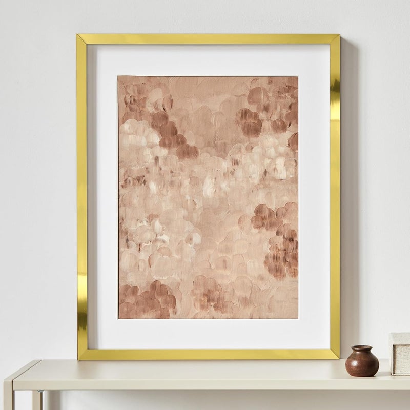 Soengsau Glossy Gold Finish Molding Trim, 196.8" L x 0.8" W Peel and Stick Decoration Strip for Ceiling, Wall, Tile Edge, Furniture Cabinet, Mirror - Image 4